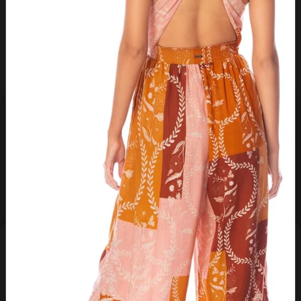 Maaji Pink and Orange Jumpsuit